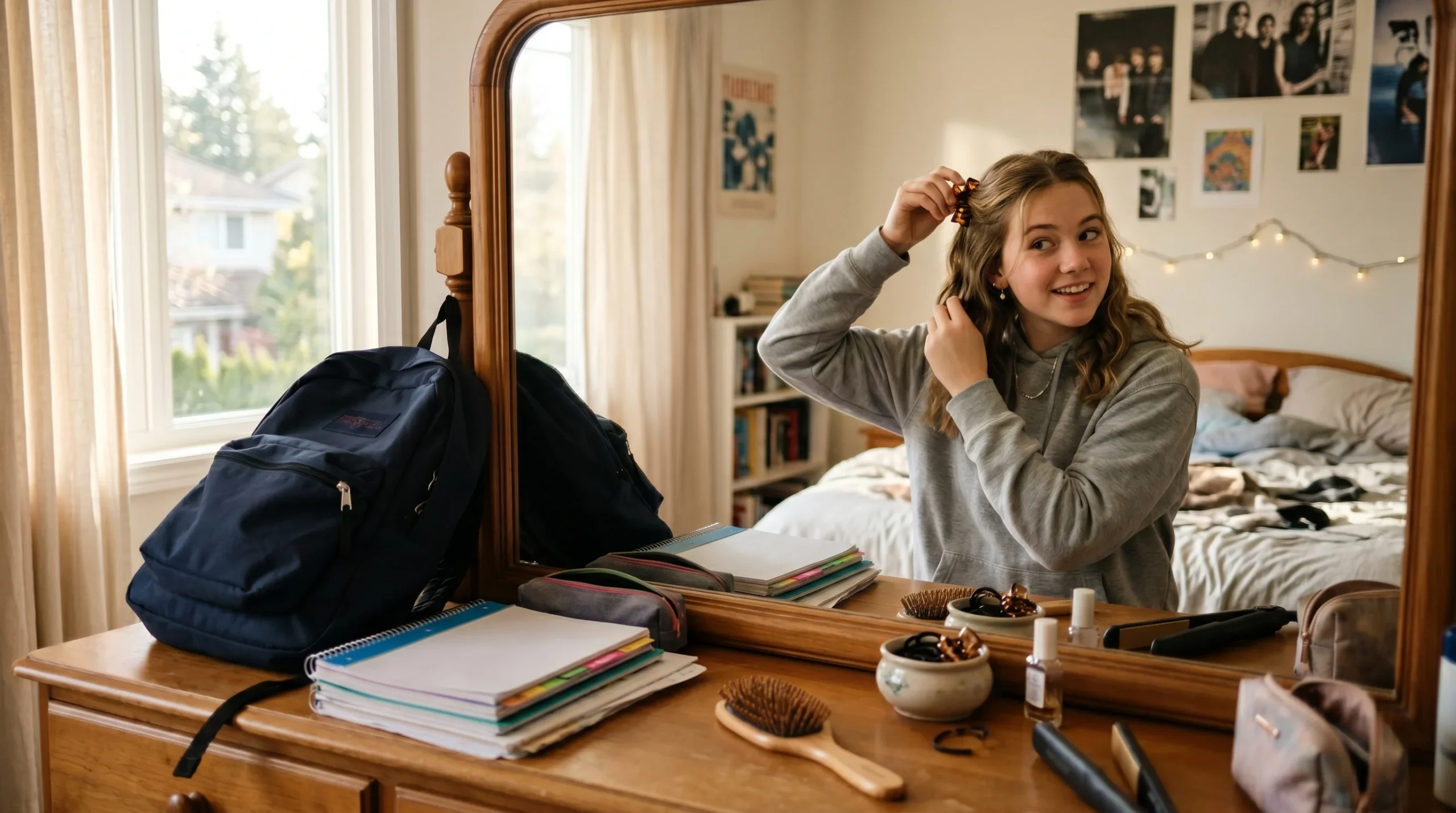 School and everyday hairstyles