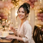 23 Elegant Birthday Hairstyle with Bun Ideas for a Classy Celebration Style 