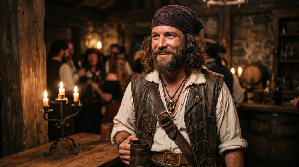 24 Bold Pirate Hair for Men Ideas for a Rugged Costume Look 