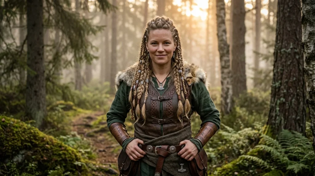 26 Gorgeous viking braids women for bold braided style 